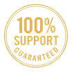 Support guaranteed